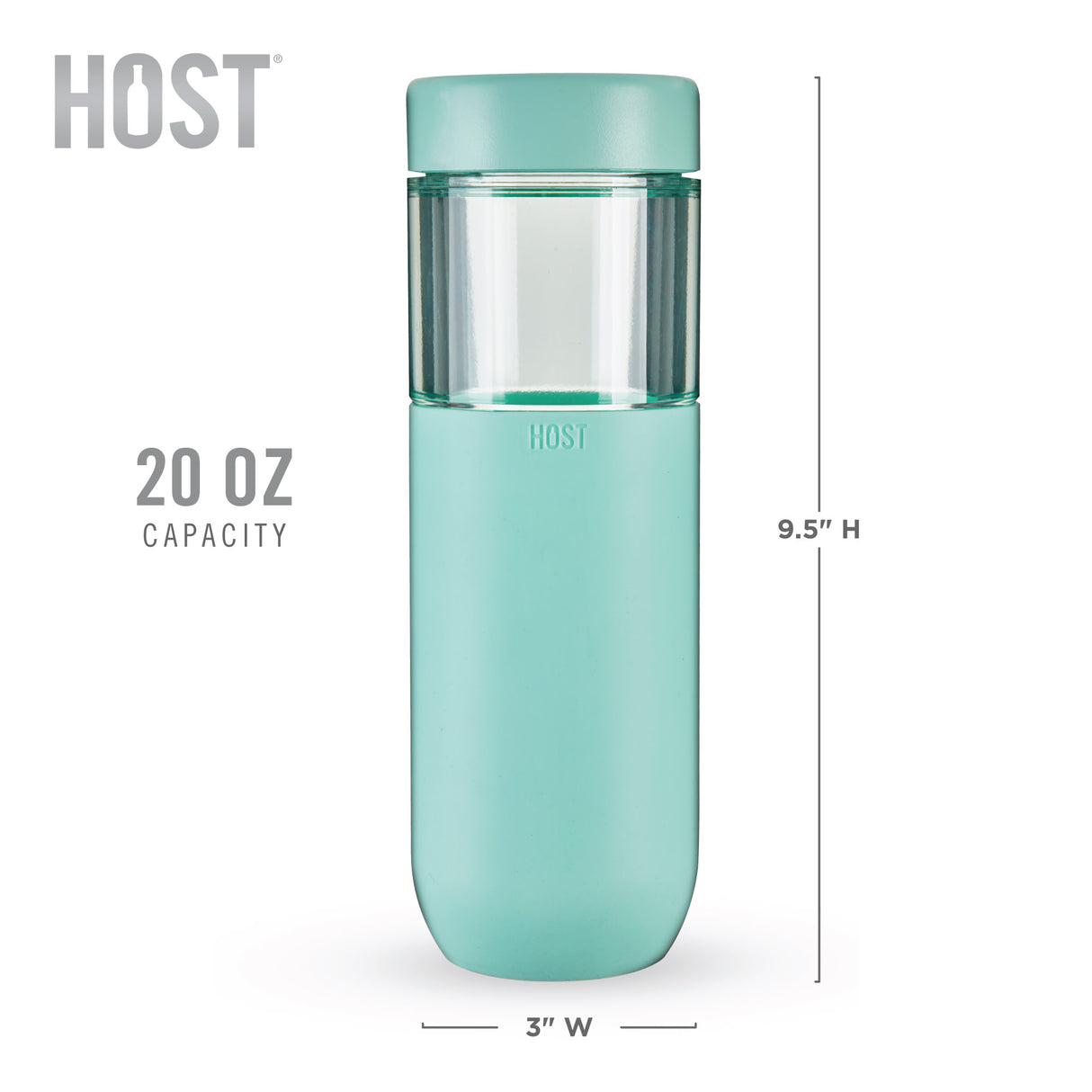 Freeze™ bottle in mint by host®
