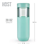 Freeze™ bottle in mint by host®