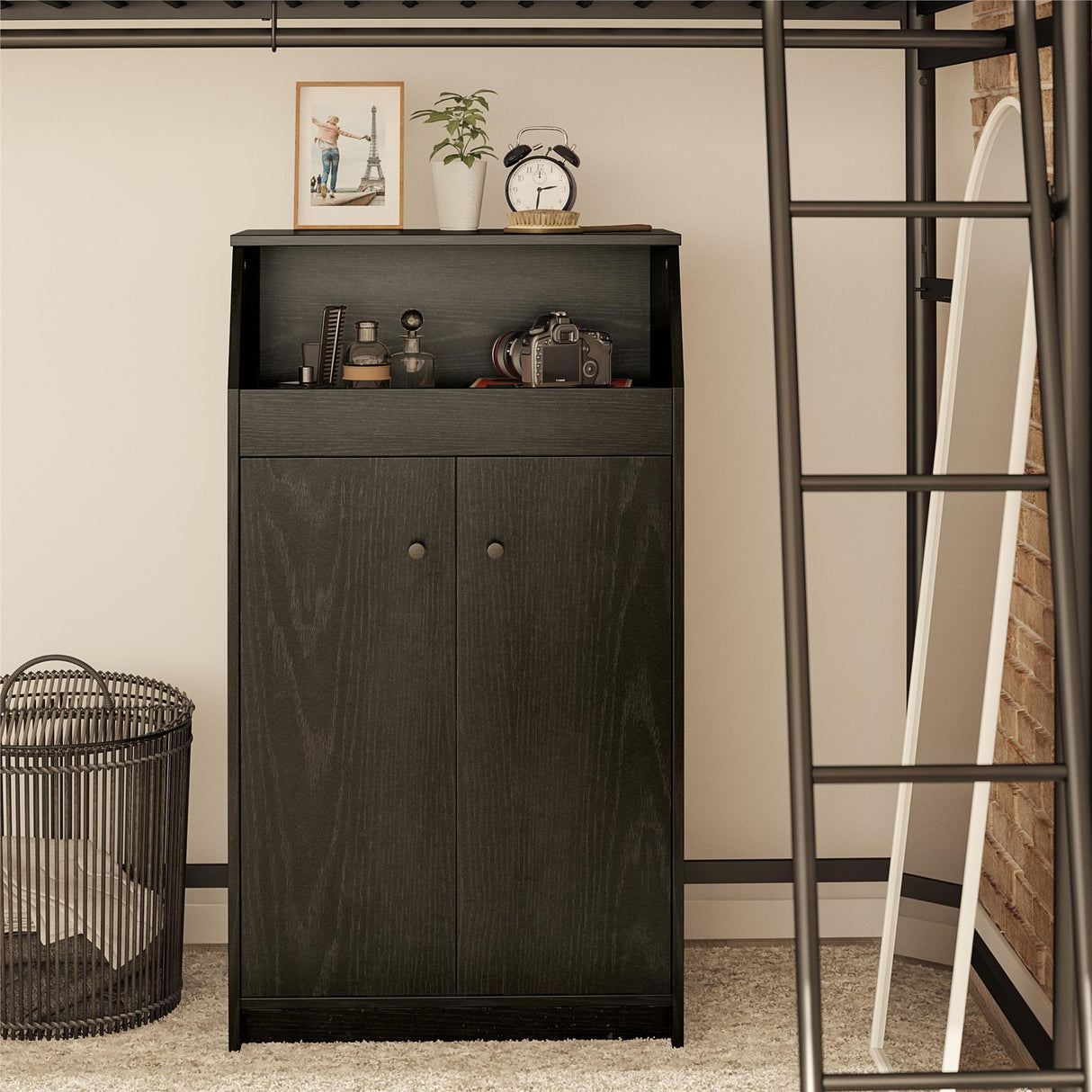 Loft Collection 2 Door Storage Tower