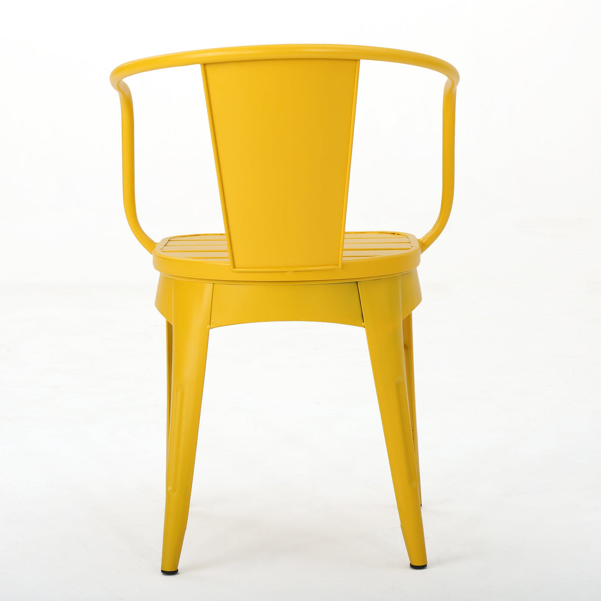 Bright Finish Colmar 3-Piece Yellow Iron Bistro Set
