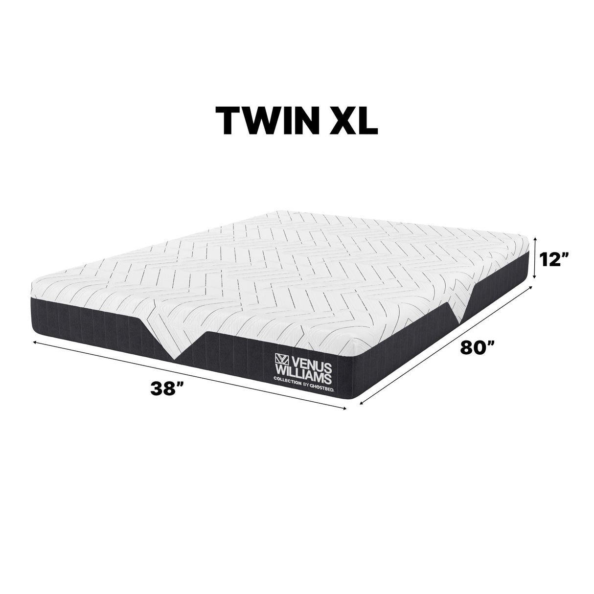Venus Williams Legend 12" Hybrid Mattress