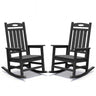 Outdoor Rocking Chair Set of 2