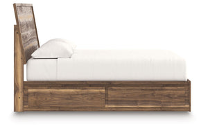 Chirason - Panel Bed With Storage