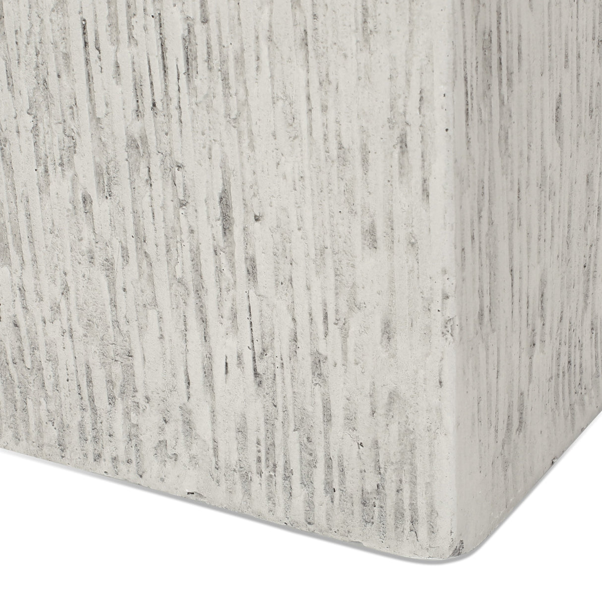 20" H MGO Garden Urn Planter - Antique White