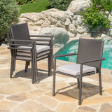 Set of 2 Outdoor bistro chairs