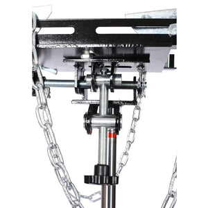 Hydraulic 2 Stage Transmission Jack, Swivel - Red