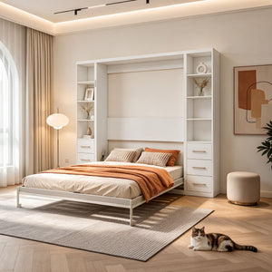 Folding Vertical Murphy Wall Bed
