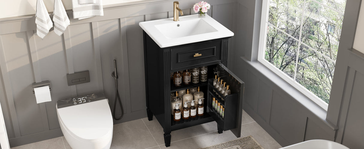 20-Inch Bathroom Vanity with Sink