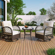 3-Piece-Swivel-Patio-Set-with-Cushions-and-Glass-Top-Table-–-Brown-Outdoor-Furniture-Sets