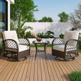 3-Piece-Swivel-Patio-Set-with-Cushions-and-Glass-Top-Table-–-Brown-Outdoor-Furniture-Sets