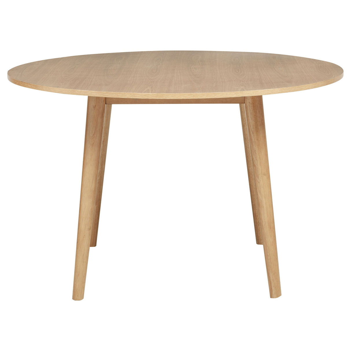 Andrews 5-piece Round Wood Dining Room Table Set Light Ash