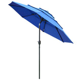 The Effortless Crank-Open 9' Patio Umbrella