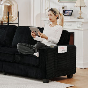 3 Seater Compact Sofa For Living Room