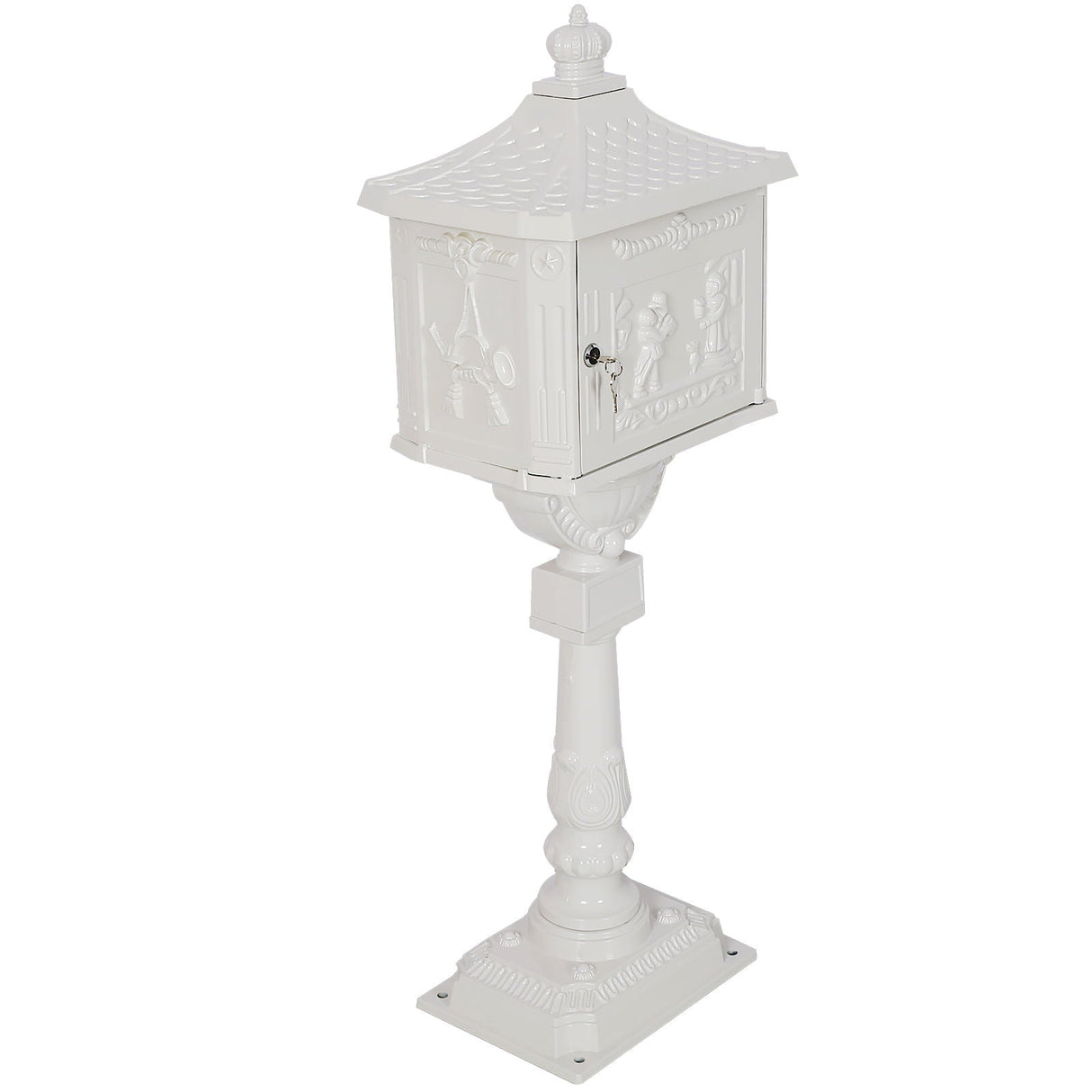 Cast Aluminum Mail Box, Postal Box, Mailbox