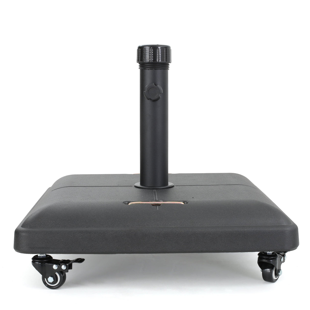 Wheelie umbrella base