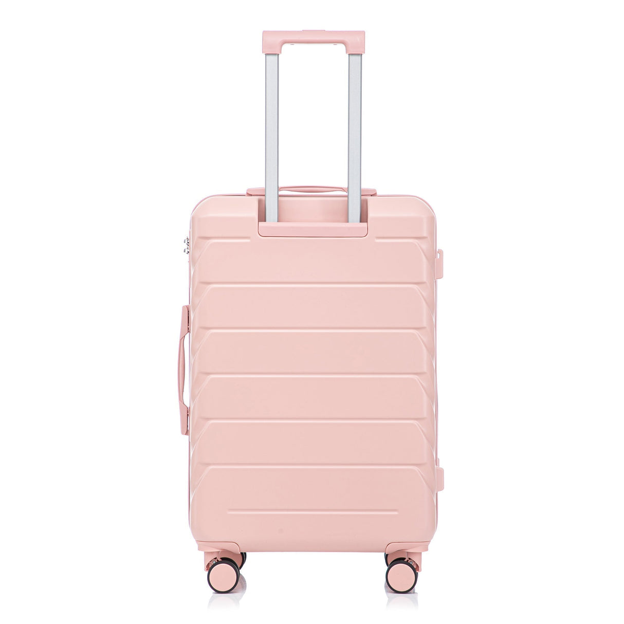 Set of 3 ABS Spinner Wheel Luggage - Pink