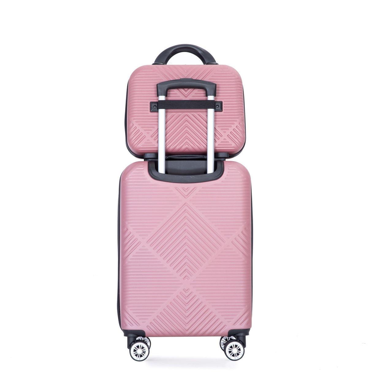 2 Piece Luggage Sets Lightweight Suitcase, Spinner Wheels