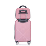 2 Piece Luggage Sets Lightweight Suitcase, Spinner Wheels