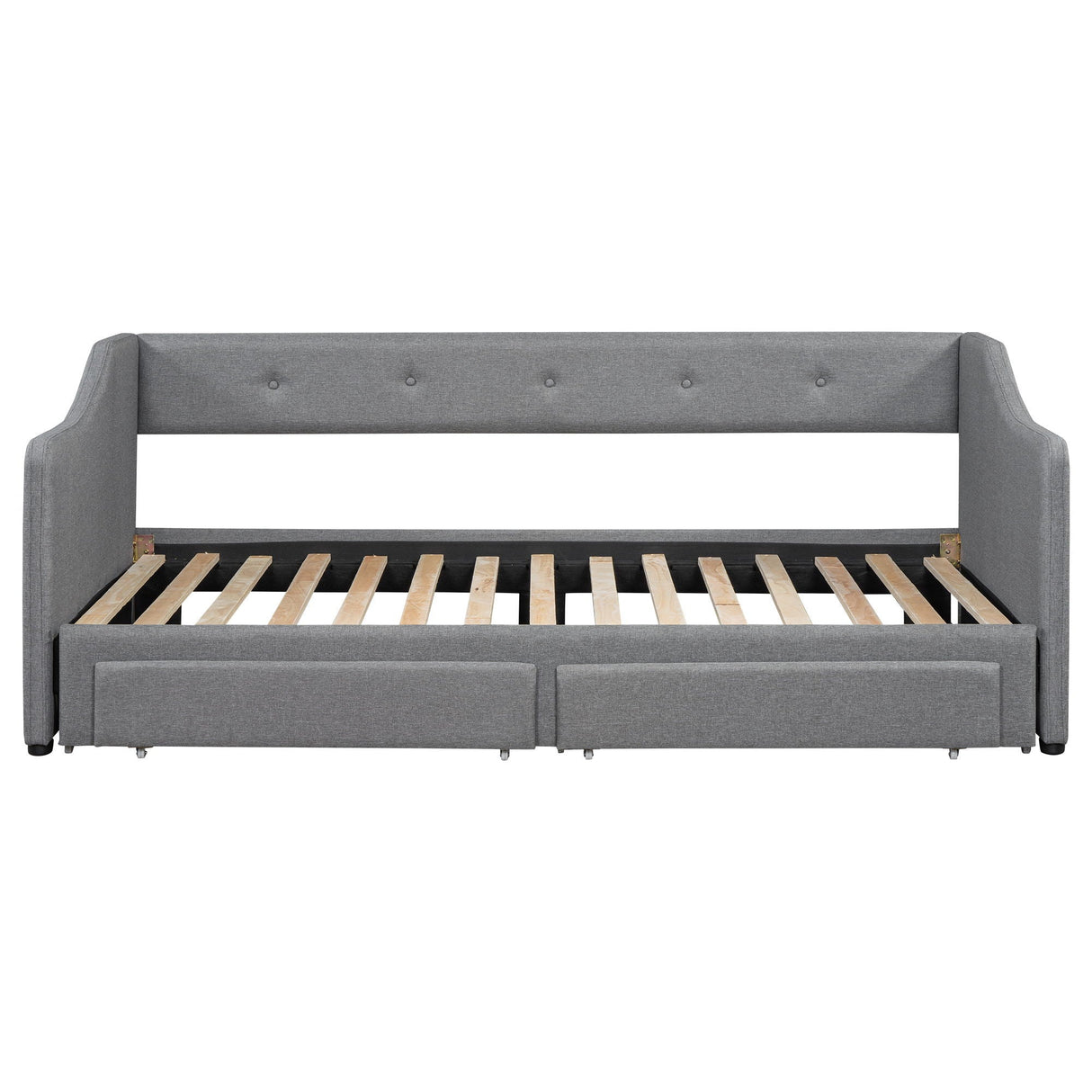Upholstered Daybed With 2 Drawers