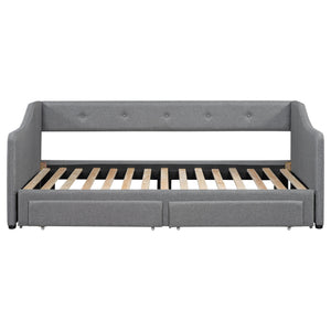 Upholstered Daybed With 2 Drawers