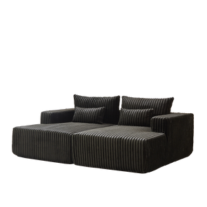 87' Oversized Sectional Lounge Chaise