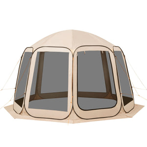 Screen House Tent, 12 x 11 ft, 10-12 Person Portable Canopy