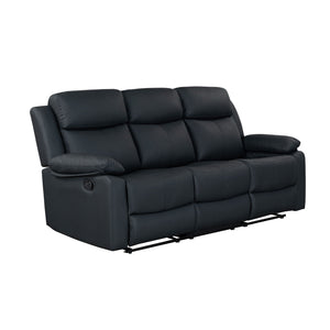 Blanche - Reclining Set With LED Lights, Speaker
