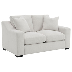 Ashlyn 3-piece Upholstered Track Arm Sofa Set Sand