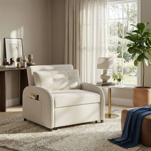 3 In 1 Convertible Sleeper Sofa Bed for Living Room