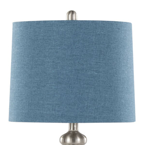 Ashland 27" Contemporary Metal Table Lamp Set of 2