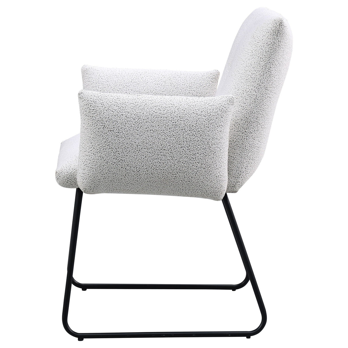 Donica - Upholstered Dining Arm Chair (Set of 2) - Light Gray