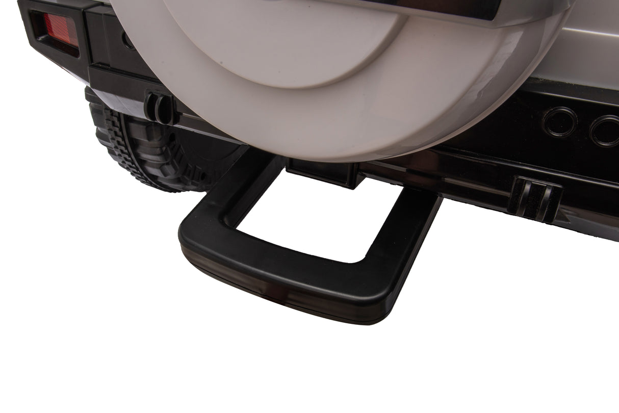 Electric Ride-On Car for Kids with Leather Seat and Four-Wheel Drive