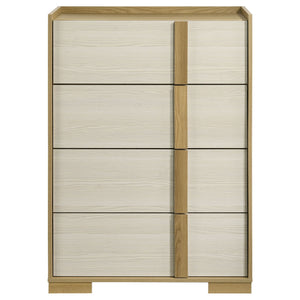 Lincoln - 4 Drawer Chest Of Drawers - Natural