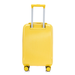 14'/20' 2-Piece ABS Spinner Wheel Luggage Set with Combination Lock
