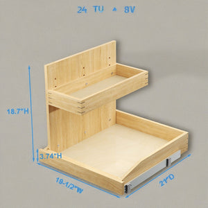 2 Tier Pull Out Under Sink Organizer