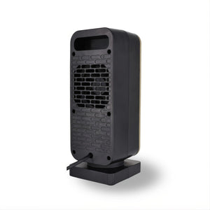 Quiet 500W Ceramic Space Heater - Portable Electric Heater for Office & Bedroom