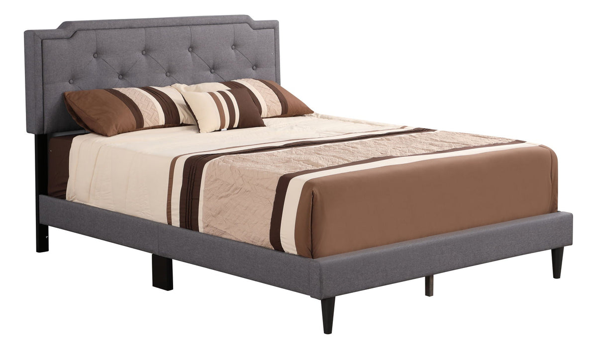 Button Tufted Bed Charming For Cozy Spaces