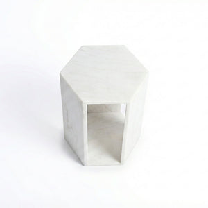 Modern Minimalist Hexagon Side Table