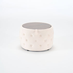Nesting Ottomans 2 Piece With Tray, 4 In 1 Function