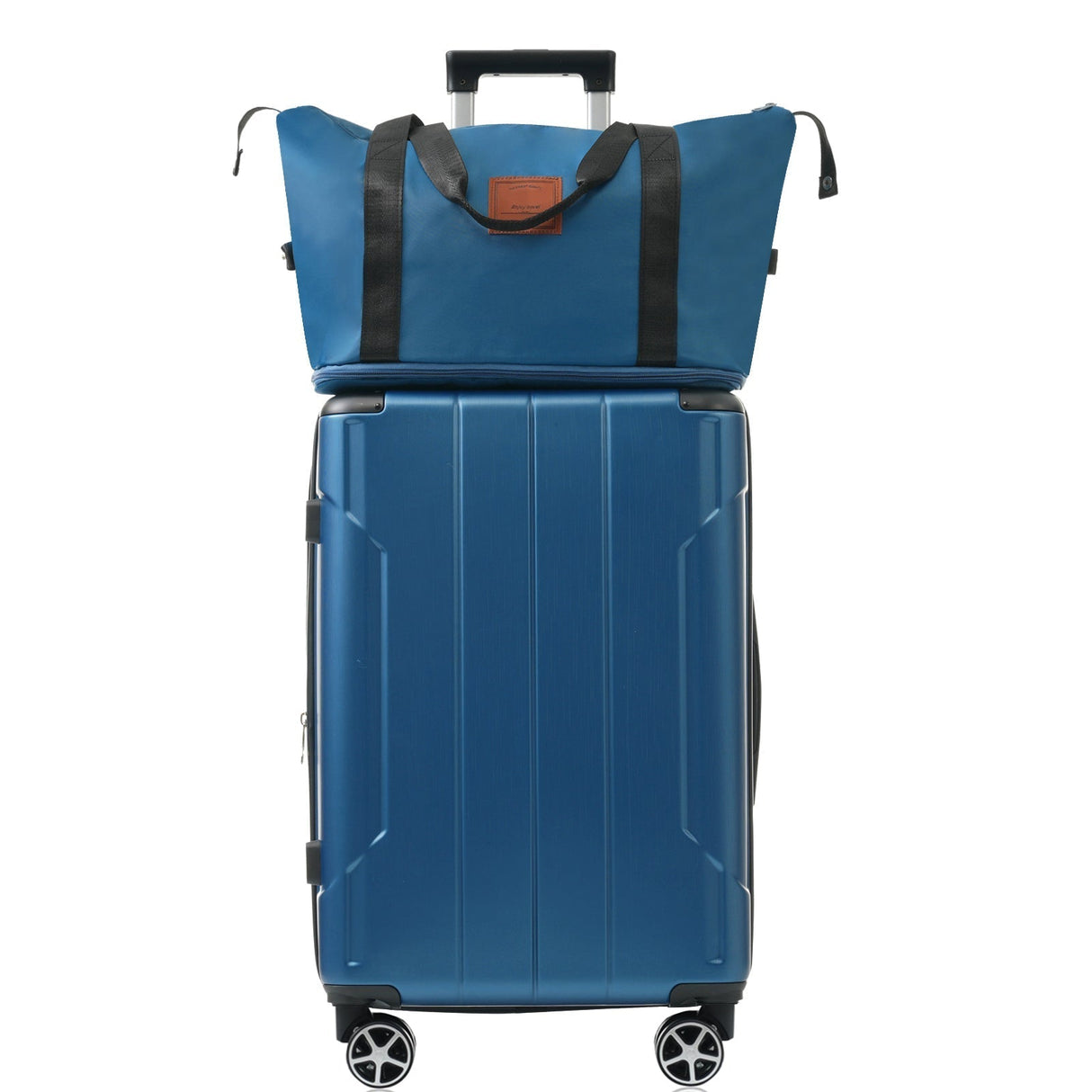 Hardshell Luggage Sets 6 Piece Suitcase Set Blue