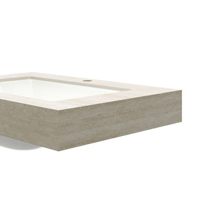 30" Roma Travertine-Pattern Sintered Stone Countertop