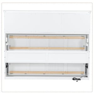 Murphy Bed With Charging Station And Drawer