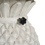 Lillian Outdoor Pineapple-Shaped Magnesium Oxide Umbrella Base