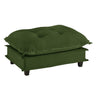 73 Chenille Ottoman