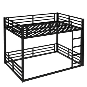 Metal Bunk Bed, Full XL Over Full XL Frame