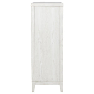 Inverness - 5 Drawer Bedroom Chest - White