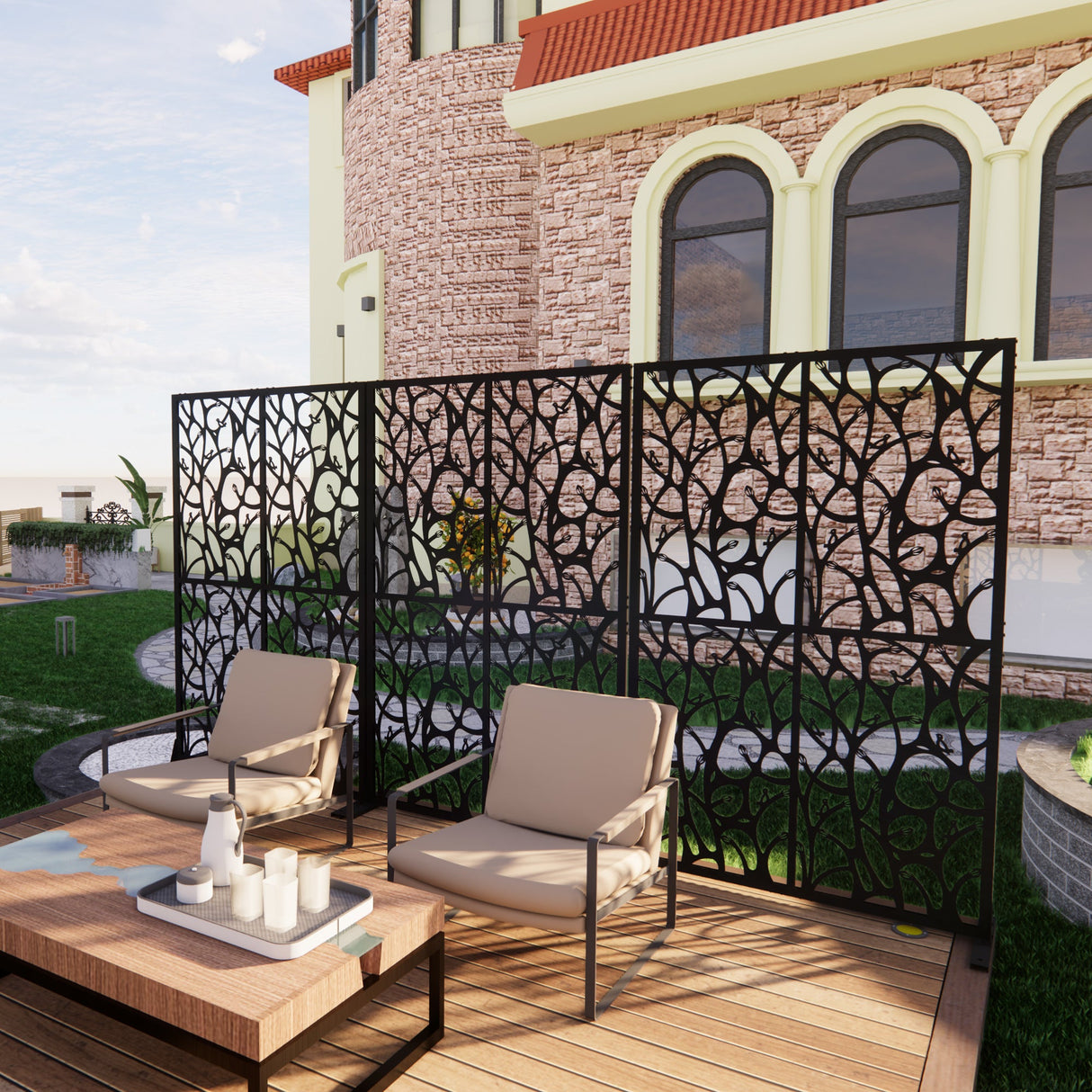 Metal Privacy Screens