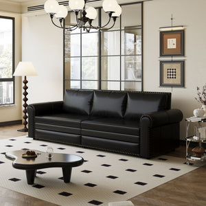 Chesterfield Sofa & Pull Out Bed