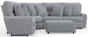 Majesty - Deep Seating Power Reclining Sectional And Ottoman