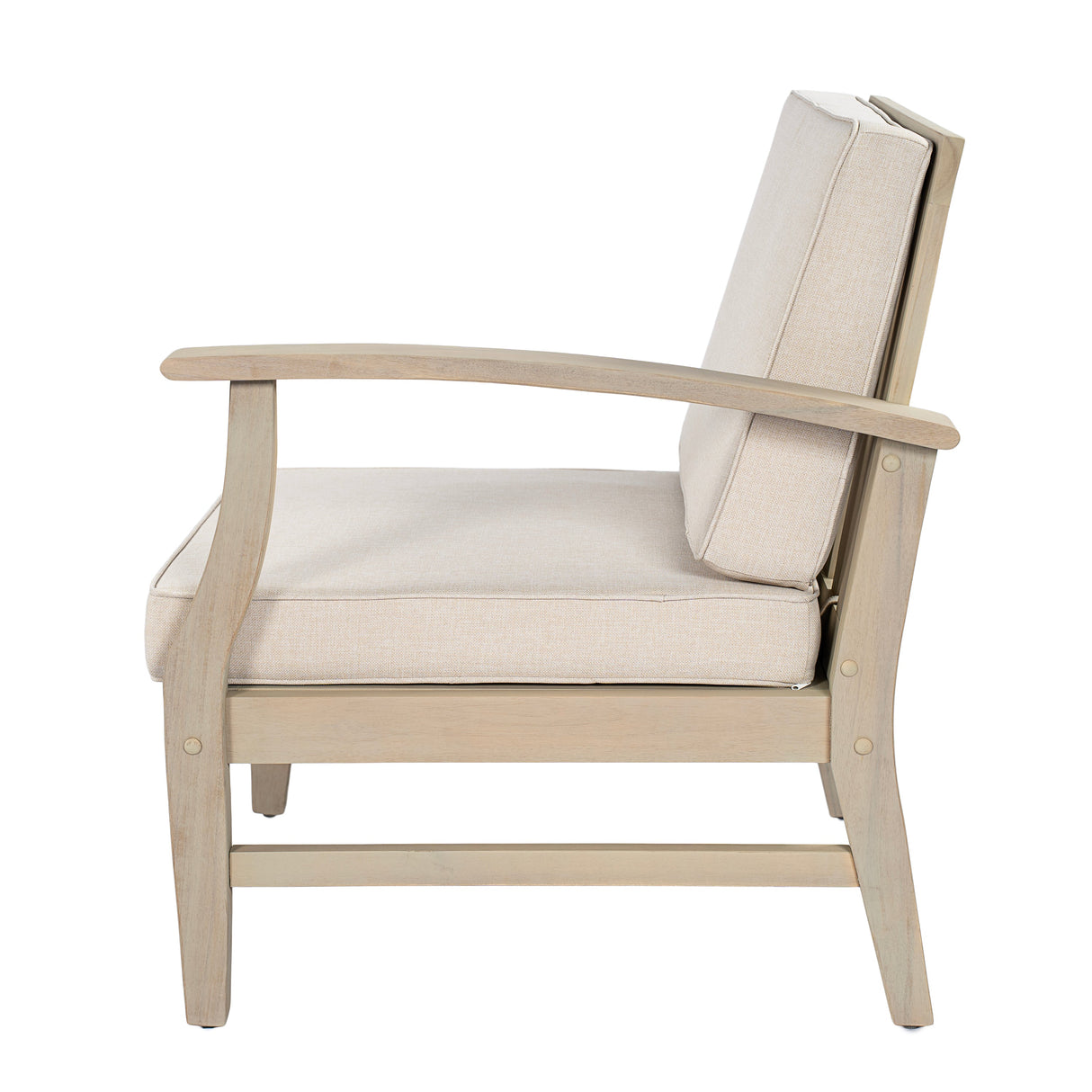 Perla 5-Pcs Sofa Set - Acacia Wood Patio Seating